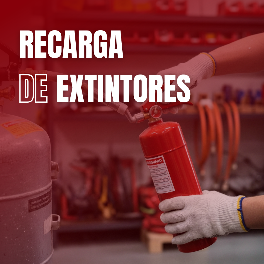 Recarga y Mantenimiento Extintor 4.5 kg
